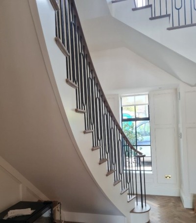 Curved Oak Handrails