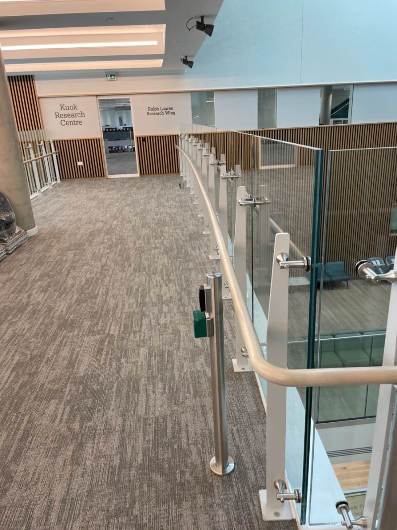 Timber Handrail Supply Only Specialists Delivers Another Major Project ...