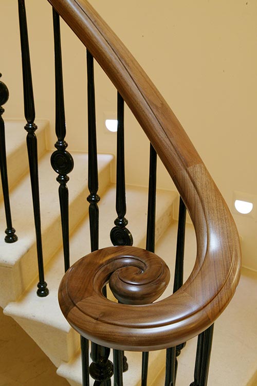 Timber Handrail Finishes
