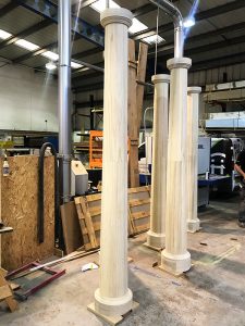 Wooden Columns UK